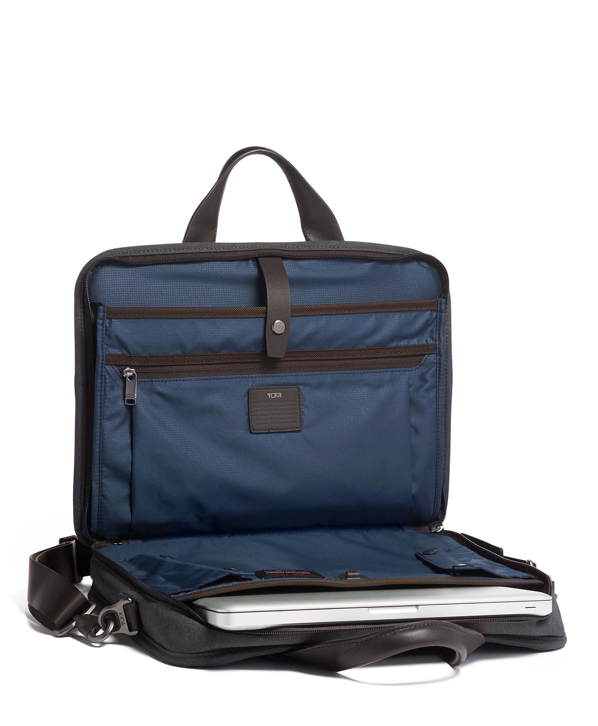 tumi laptop purse