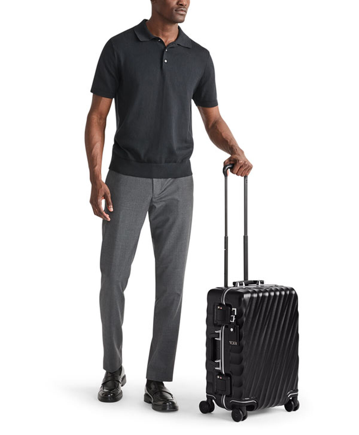 TUMI 19 DEGREE FRAME International Carry-On 55 cm Pearl Grey Texture