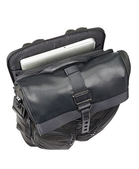 Sac &agrave; dos London avec fermeture par enroulage Alpha Bravo