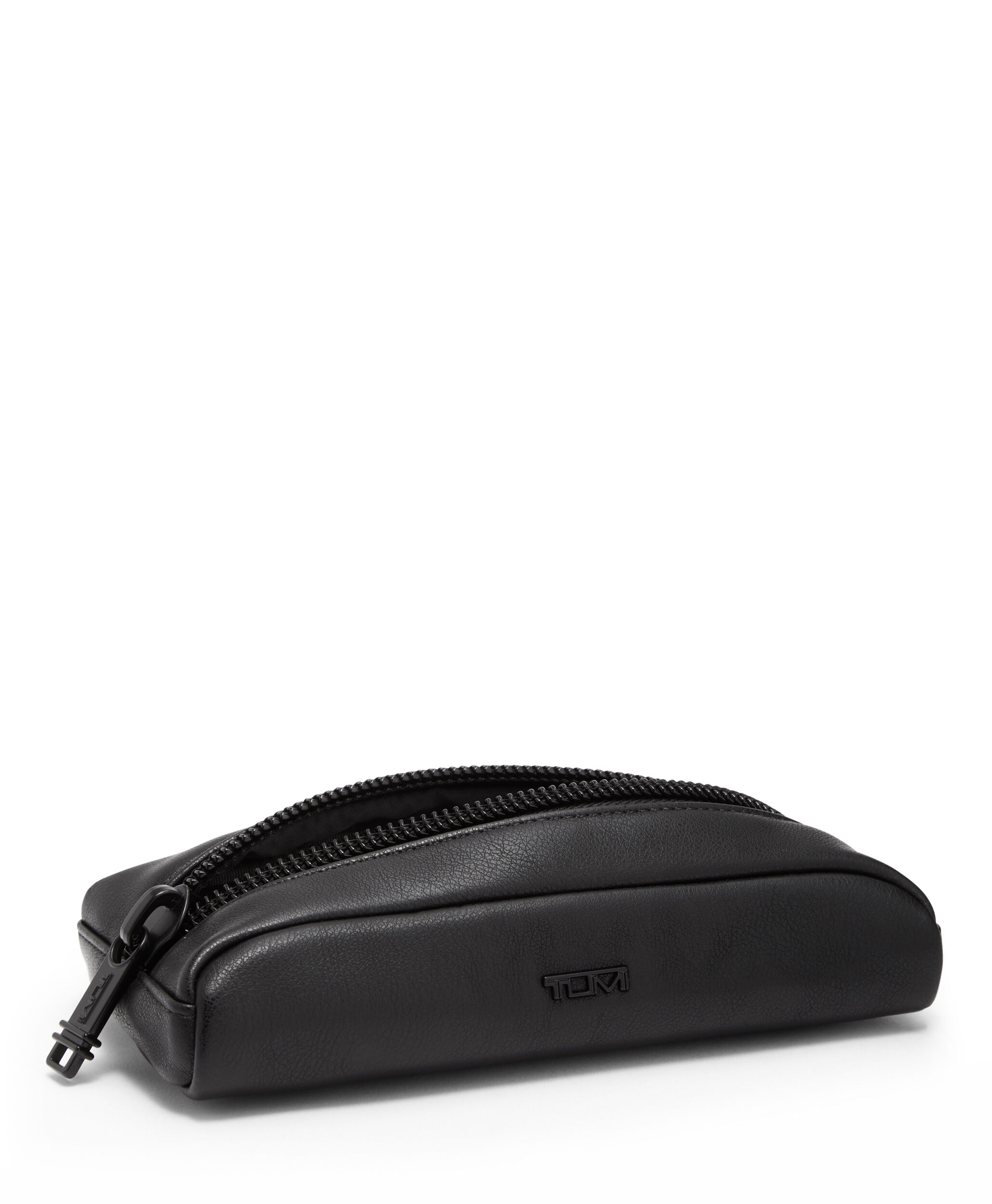 Tumi leather purse deals